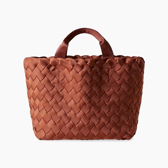 Naghedi Tangier Medium Tote Bag In Adobe (Burnt Sienna Color) Nwt